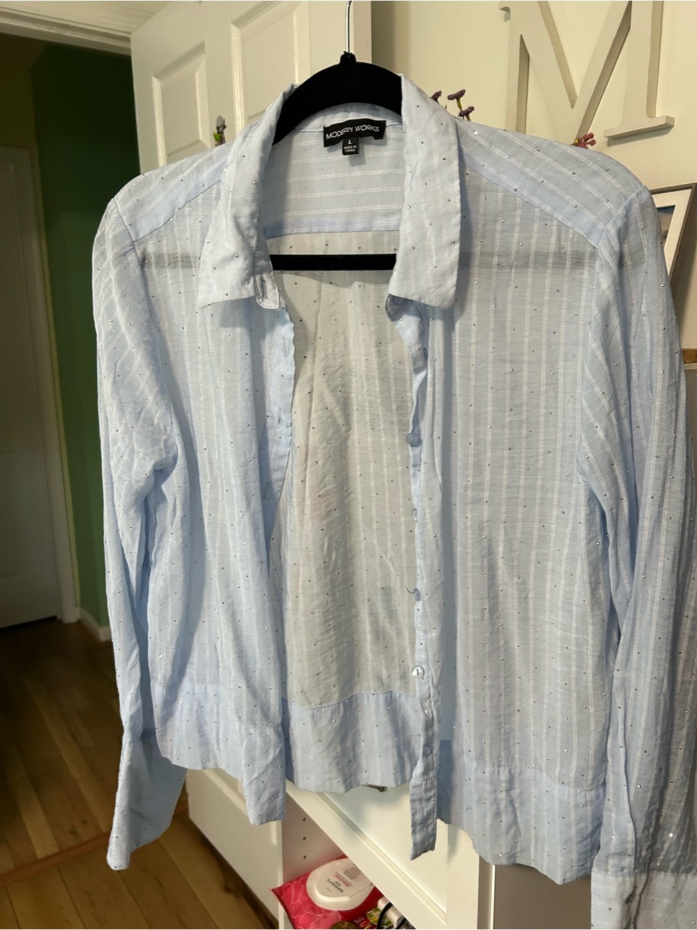 Light Blue Button-Down Shirt